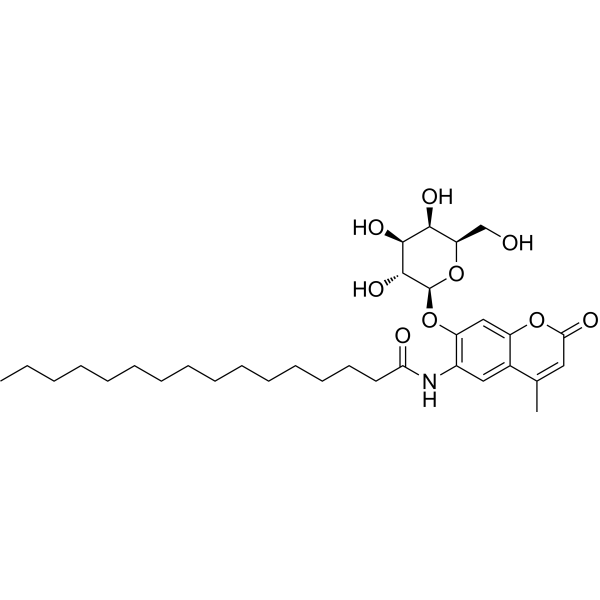 6-Hexadecanoylamino-4-methylumbelliferyl β-D-galactopyranoside 94452-17-2